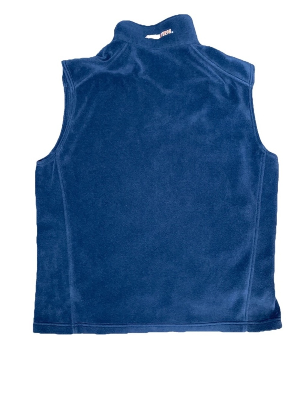 Columbia Auburn Tigers Fleece Vest Blue Full Zip Mens Size Large Embroidered - Picture 2 of 6